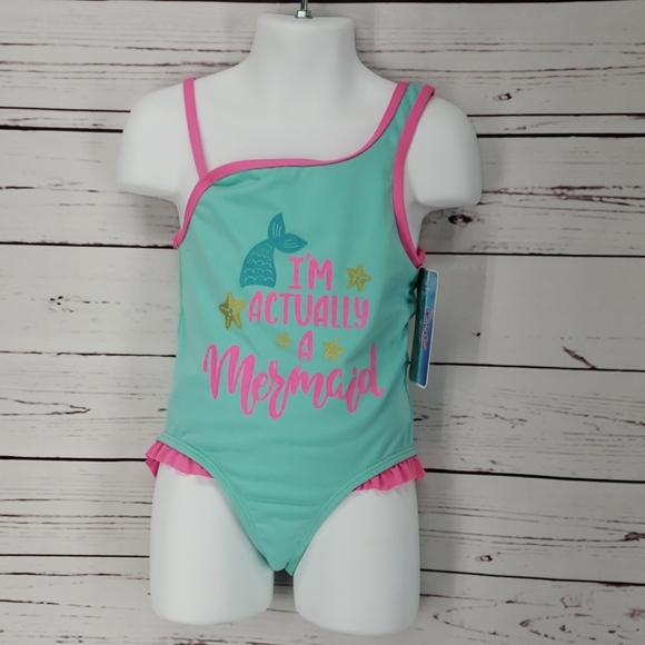 Candy Girl I'm Actually A Mermaid Swimsuit - Picture 1 of 8